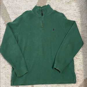 Polo Quarter Zip Sweater